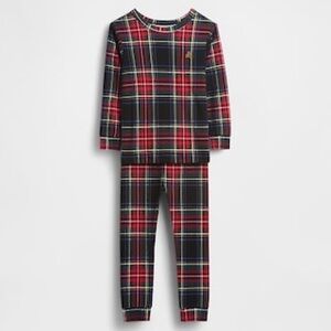 Plaid pajama set